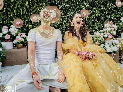 Vikrant Massey drops heartfelt moments from Haldi ceremony with wifey Sheetal Thakur