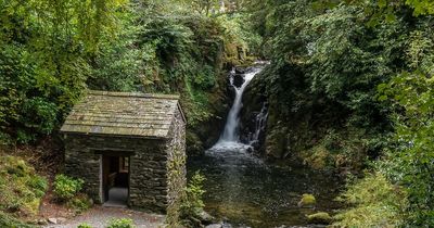 Beautiful Lake District gardens with a secret waterfall grotto and breathtaking views