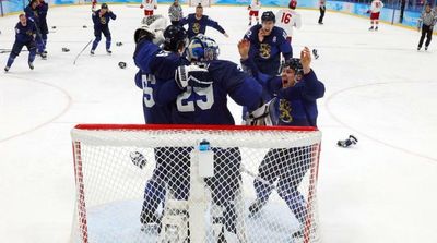 Ice Hockey-Golden Finnish as Russians Fail to Retain Title