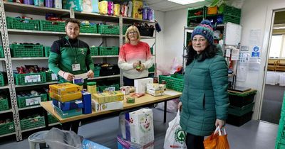 Belfast foodbank braces itself to help more people this year hit by cost of living crisis