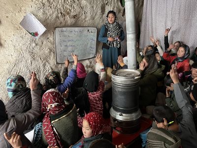 In remote Bamiyan, a school run by an Afghan woman offers hope