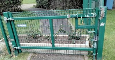 Welded gate blocking 'well used' East Belfast path causes upset and frustration