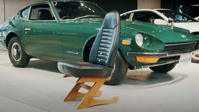 Nissan Should Sell This Classic Fairlady Z Chair 'Cause We'll Buy One