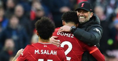 Jurgen Klopp's half-time dressing room advice and "hectic" reaction in Liverpool win