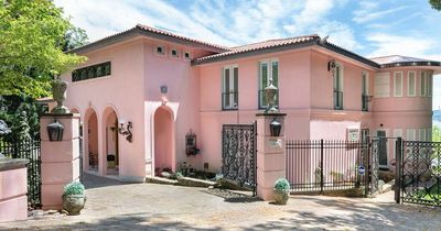Lavish 'Pink Palace' goes on the market - but basement 'secret' is acquired taste