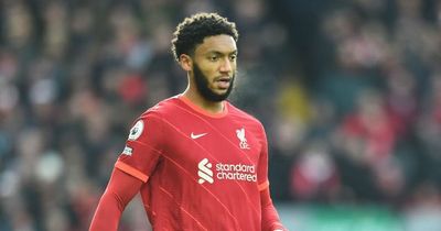 Joe Gomez makes playing time admission after Liverpool comeback