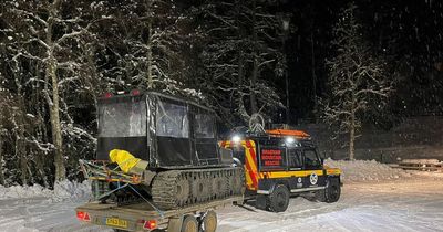 Hillwalkers rescued after being trapped in Cairngorms amid Storm Eunice blizzard