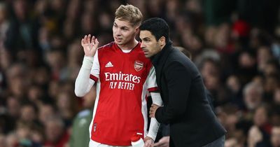 Emile Smith Rowe knows his next target after matching Cesc Fabregas' 12-year Arsenal record