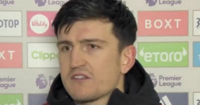 Harry Maguire admits Man Utd "embarrassment" after goal against Leeds