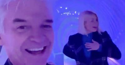Holly Willoughby terrified as she's forced to rehearse ice trick with Phillip Schofield