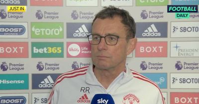 Ralf Rangnick hits out at Leeds fans as Man Utd players targeted in win over rivals