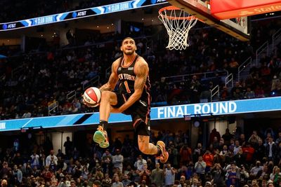 Obi Toppin rises high to win NBA Slam Dunk prize but contest falls flat