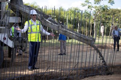 Dominican Republic begins building border wall with Haiti
