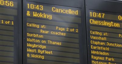 Rail passengers told to ‘avoid travel’ by train today as storms paralyse networks