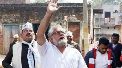 Lucknow: Son of Swaroop Kumari Bakshi takes up broom to cleanse the system