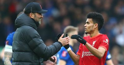 Liverpool news: Jurgen Klopp's half-time dressing room advice as Luis Diaz sends message