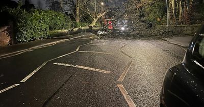 Storm Franklin: Full list of road closures in place in and around Greater Manchester