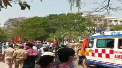 Shivamogga: Body of Bajrang Dal activist taken to his residence amid tight security