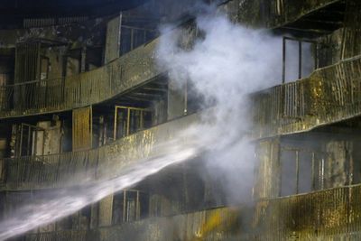 At least 3 hurt in fire at German apartment building