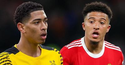 Jadon Sancho sent message by Jude Bellingham after ending 27-game Man Utd wait