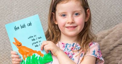 Girl becomes world's youngest published author aged just five