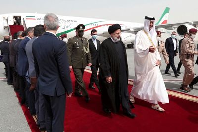 Report: Iran's president arrives in Qatar for gas summit