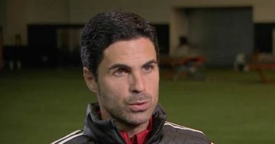 Mikel Arteta hints he has found an unlikely solution to Arsenal's striker woes