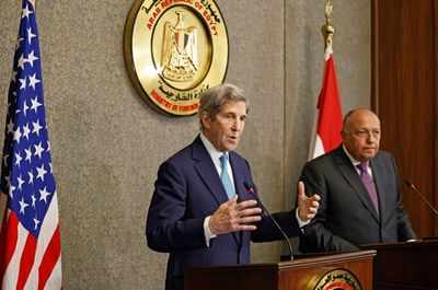 US climate envoy Kerry in Egypt to discuss COP27 summit