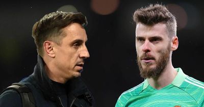 Gary Neville highlights David de Gea concern ahead of Man Utd's season-defining month
