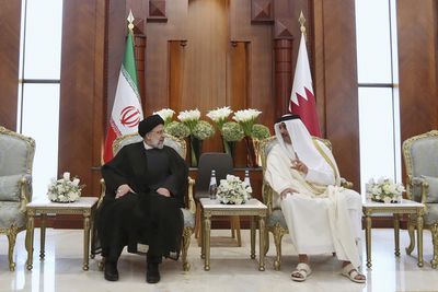 Iran’s Raisi discusses nuclear talks with Qatari emir in Doha