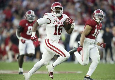 Raiders add WR Treylon Burks in recent PFF mock draft
