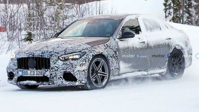 Mercedes-AMG C63 Sedan And Wagon Spied With Less Camo
