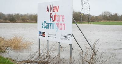 Storm Franklin flooding deluges village as road closed and major housing site left underwater