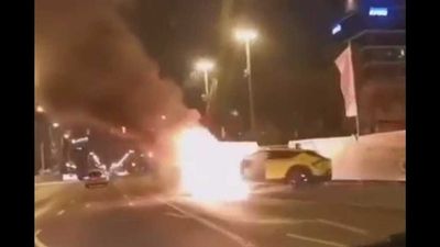 Kia EV6 Crashes, Bursts Into Flames In Budapest, Hungary