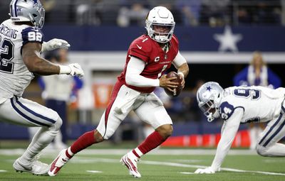Kyler Murray, despite second-half performance, ranked 8th among NFL QBs