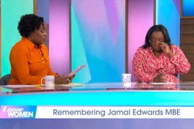Jamal Edwards: Tearful Loose Women stars consoled Brenda at her house after her son’s death