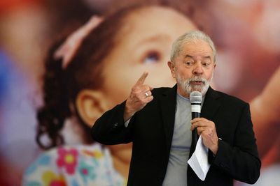 Lula holds healthy lead in Brazil presidential race, poll shows