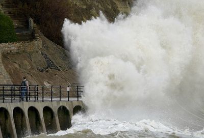 Extreme weather may become feature of UK’s climate, minister says