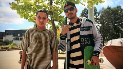 Brothers Abdul and Mo Syed are legally blind but that hasn't stopped them taking up skateboarding