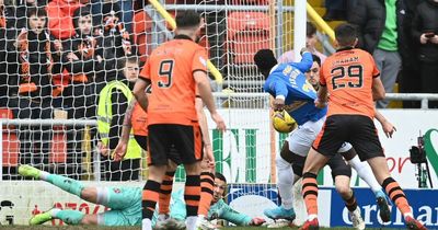 Raging Rangers fan brands Fashion Sakala shirt pull 'assault' in radio rant as Dundee United dubbed hammer-throwers