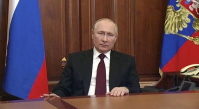 Extracts from Putin's speech on Ukraine