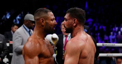 Kell Brook tells Amir Khan he is "finished for good" after stoppage defeat