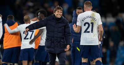 What Antonio Conte did four times during Tottenham's thrilling victory against Man City