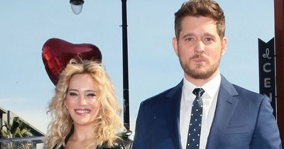 Michael Buble's wife Luisana pregnant with fourth child and reveals bump in music video