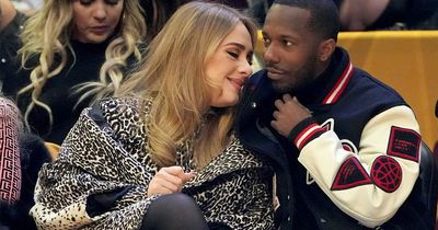 Adele wears £14k outfit as she heads to basketball match with rumoured fiancé Rich Paul