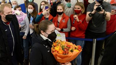 ROC figure skater Kamila Valieva thanks coaches on social media following doping controversy at Winter Olympics