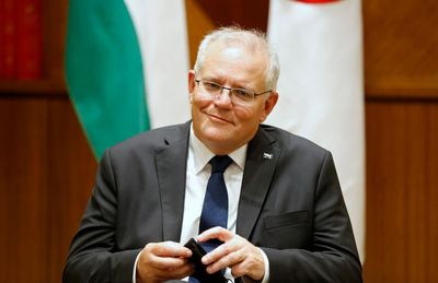 The Latest: Australian PM says Russia should leave Ukraine