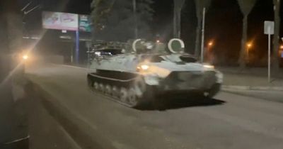 Putin's tanks and troops seen entering eastern Ukraine as Russia prepares for 'bloodshed'