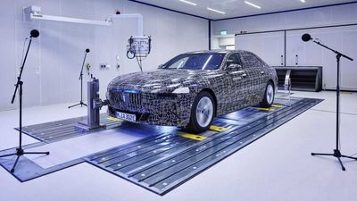 2023 BMW i7 Teased During Acoustic Testing Ahead Of World Premiere