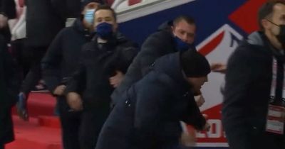 Manager facing four-month ban after fighting opponent in touchline fracas